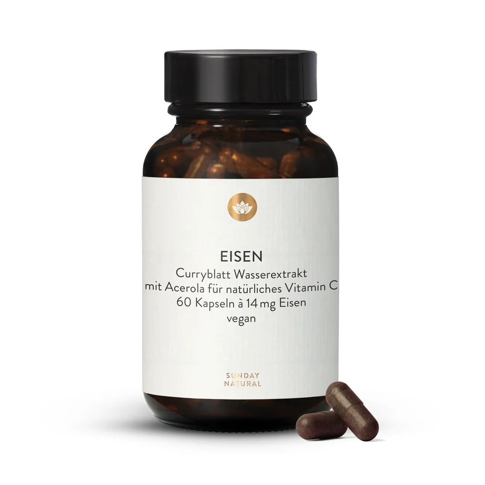 Pflanzliches Eisen plus Vitamin C